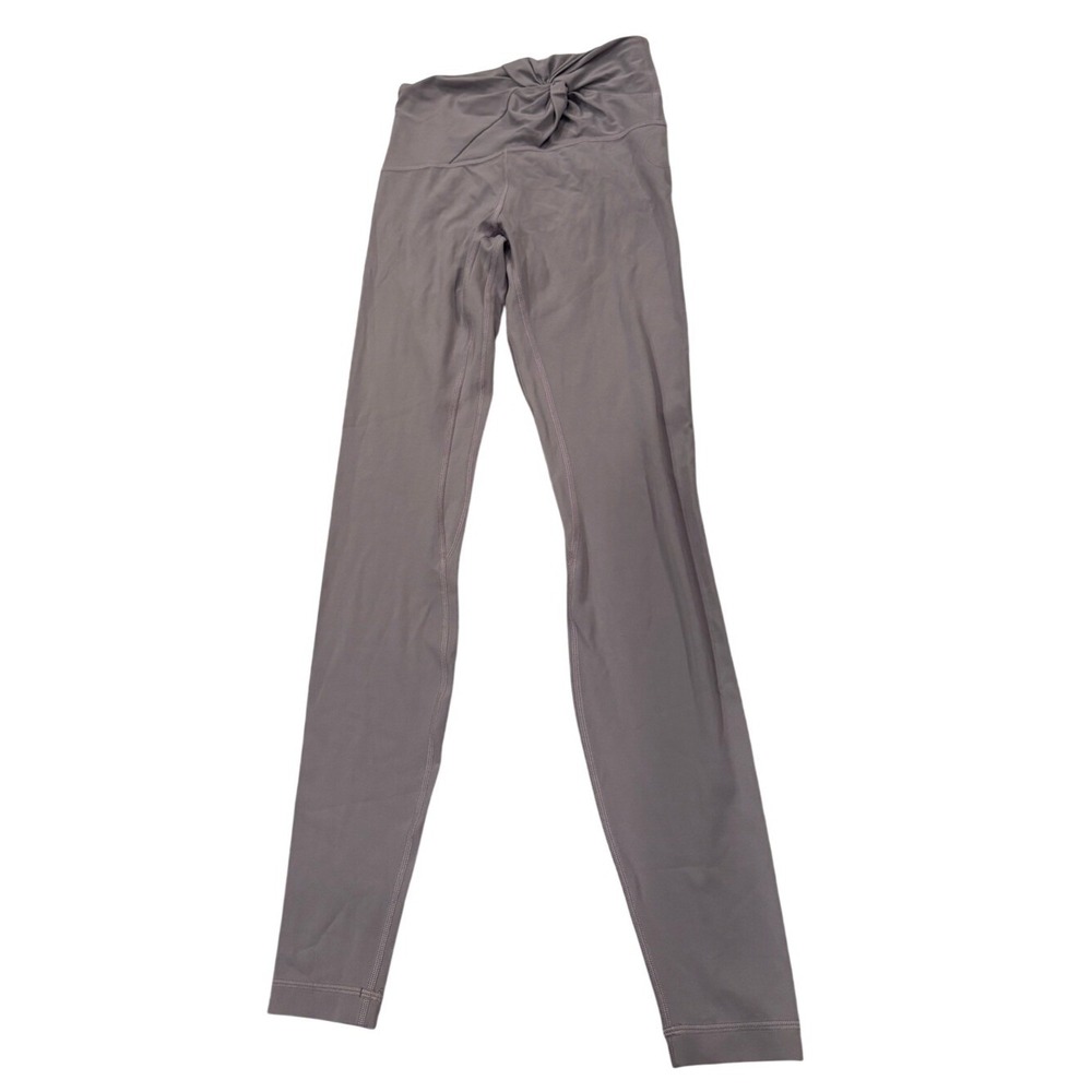 Lululemon Knot Waist Leggings in Mauve‎ Taupe